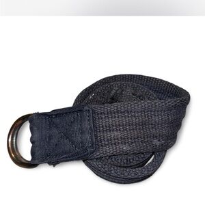 Hollister Men's 28” Navy Blue Canvas Belt